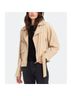 IRO 100% Lambskin 100% Rayon Solid Tan Blazer Size S - photo 4