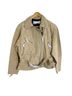 IRO 100% Lambskin 100% Rayon Solid Tan Blazer Size S - photo 1