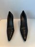 Jil Sander 100% Leather Black Heels Size 7 1/2 - photo 7