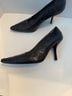 Jil Sander 100% Leather Black Heels Size 7 1/2 - photo 3