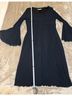 Lew Magram Black Wool Dress Size M - photo 6