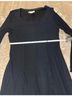 Lew Magram Black Wool Dress Size M - photo 7