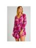 LoveShackFancy 100% Silk 100% Polyester Floral Pink Cocktail Dress Size S - photo 4