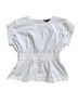 Marc Jacobs White Short Sleeve Blouse Size M - photo 1