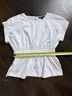 Marc Jacobs White Short Sleeve Blouse Size M - photo 5