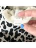 Marc Jacobs 100% Cupro 100% Silk 100% Polyamide Animal Print Black White Cocktail Dress Size 0 - photo 7