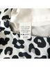Marc Jacobs 100% Cupro 100% Silk 100% Polyamide Animal Print Black White Cocktail Dress Size 0 - photo 8