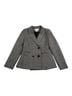Anthropologie 100% Polyester Tweed Black White Blazer Size XS - photo 1