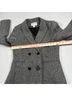 Anthropologie 100% Polyester Tweed Black White Blazer Size XS - photo 5