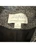 Anthropologie 100% Polyester Tweed Black White Blazer Size XS - photo 3