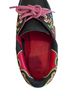 Timberland 100% Leather Floral Black Flats Size 7 1/2 - photo 9