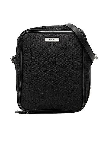 Gucci GG Canvas Double Zip Accessory Pouch (view 1)