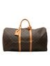 Louis Vuitton 100% Coated Canvas Brown Monogram Keepall 55 One size - photo 1