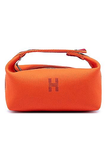 Hermès Small Toile Bride A Brac Case (view 1)
