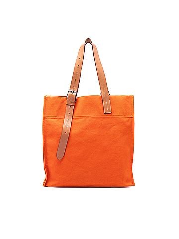 Hermès Toile Etriviere Shopping Tote (view 1)