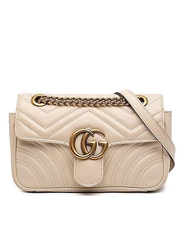 Gucci Small GG Marmont Matelasse Calfskin Shoulder Bag (view 1)