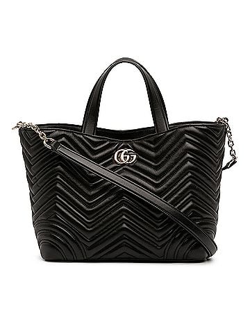 Gucci Medium GG Marmont Matelasse Calfskin Betty Tote (view 1)