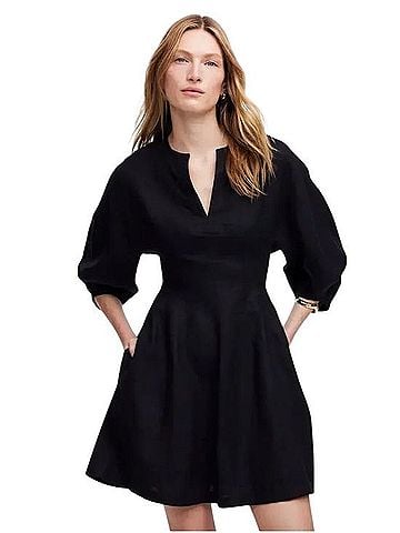 Madewell Splitneck Mini Dress Casual Dress (view 1)