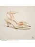 J.Crew Gold Heels Size 9 1/2 - photo 5