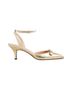 J.Crew Gold Heels Size 9 1/2 - photo 1
