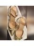 J.Crew Gold Heels Size 9 1/2 - photo 3