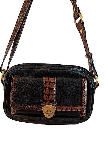 Brahmin Tuscan  Leather Crossbody Bag (view 1)