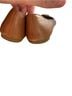 Tory Burch Tan Gold Flats Size 9 1/2 - photo 2