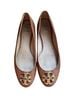 Tory Burch Tan Gold Flats Size 9 1/2 - photo 1