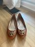 Tory Burch Tan Gold Flats Size 9 1/2 - photo 3