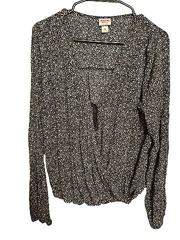 Mossimo Long Sleeve Blouse (view 1)