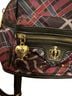 Juicy Couture Plaid Multi Color Leather Backpack One size - photo 2