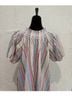 Hill House 100% Cotton Stripes Multi Color Casual Dress Size M - photo 7