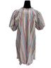 Hill House 100% Cotton Stripes Multi Color Casual Dress Size M - photo 2