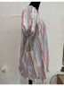 Hill House 100% Cotton Stripes Multi Color Casual Dress Size M - photo 8