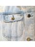 Girls Blue Denim Jacket Size M - photo 6