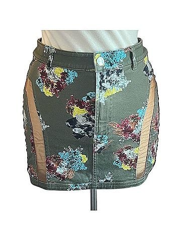 Ivy Park Denim Skirt (view 1)