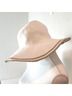 Saks Fifth Avenue 100% Polyester White Tan Hat One size - photo 4