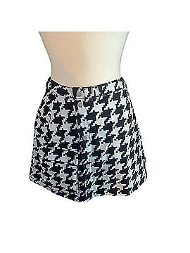 Ivy Park Houndstooth Skirt Denim Skirt (view 1)