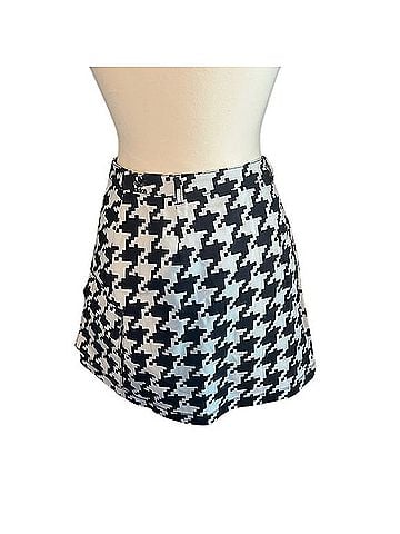 Ivy Park Houndstooth Skirt Denim Skirt (view 2)