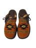 Born 100% Wool Aztec Or Tribal Print Orange Mule/Clog Size 9 - photo 2