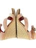 TOMS 100% Canvas Orange Pink Wedges Size 8 1/2 - photo 7