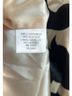 Milly 100% Silk 100% Acetate Floral Black White Cocktail Dress Size 4 - photo 6