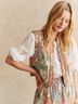 Sézane Floral Multi Color Vest Size 6 - photo 4