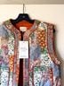 Sézane Floral Multi Color Vest Size 6 - photo 5