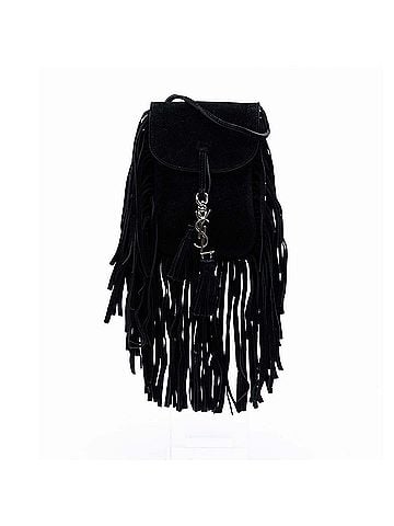 Saint Laurent Toy Suede Anita Fringed Crossbody (view 1)