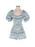 Lavender Brown Print Multi Color Romper Size XS - photo 1