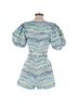 Lavender Brown Print Multi Color Romper Size XS - photo 2
