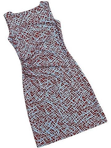 J. McLaughlin Sleeveless Sage Rouched Dress Casual Dress (view 1)