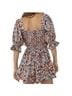 Free People Floral Blue Romper Size S - photo 2