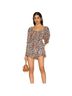 Free People Floral Blue Romper Size S - photo 1